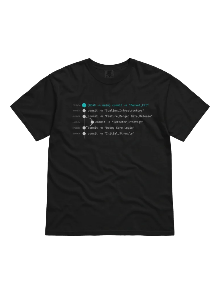 The Git Graph Tee Image