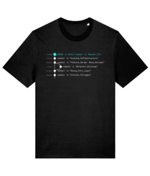 The “Market Fit” Git Graph Tee – Creator 2.0 Edition